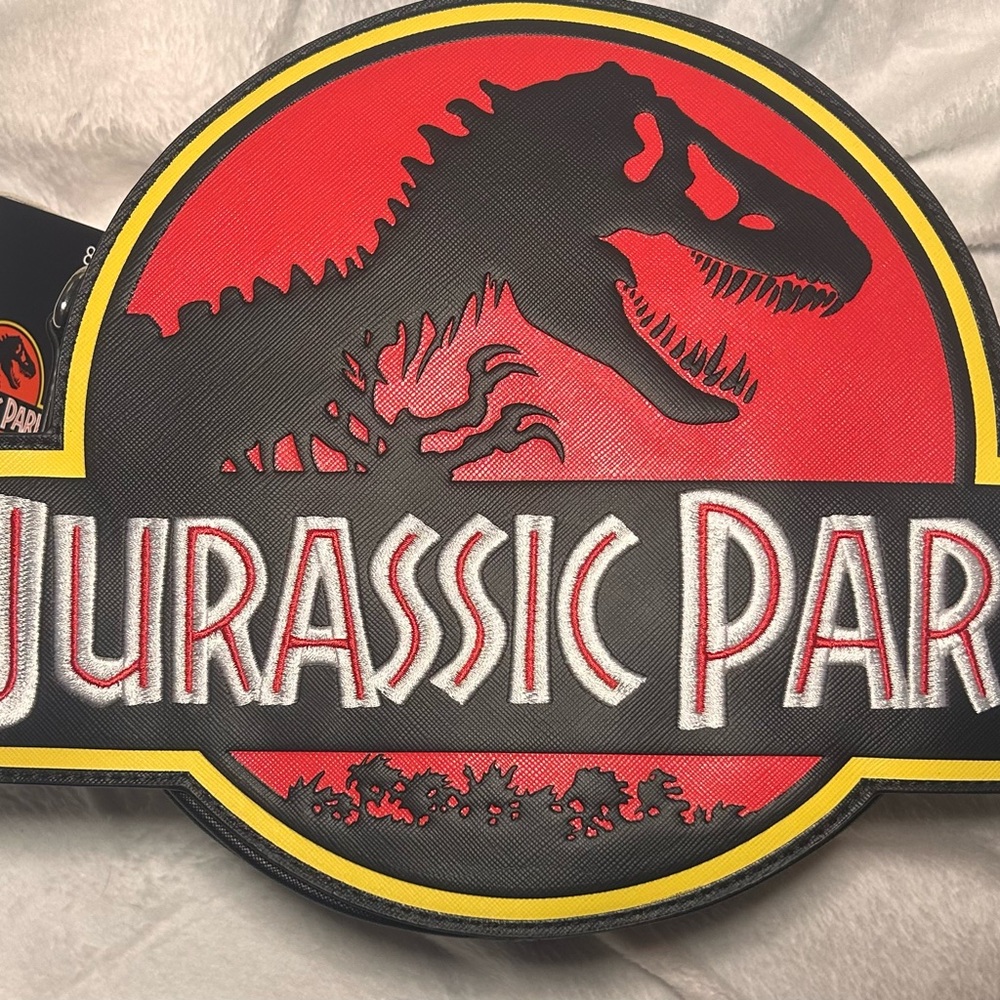 LoungeFly Jurassic Park Logo Crossbody